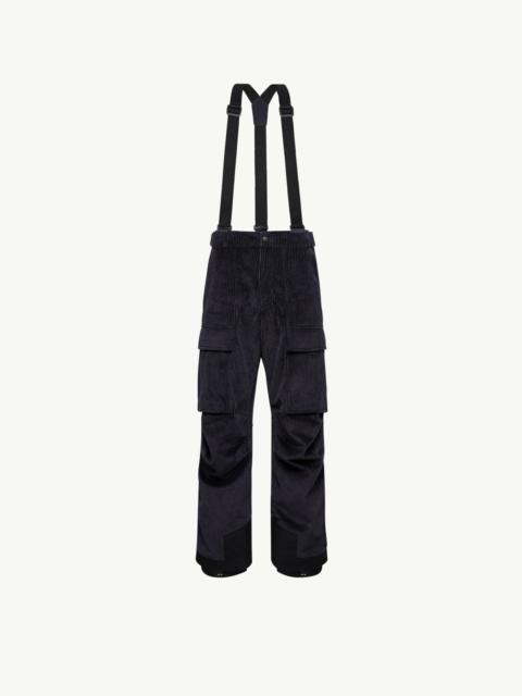 Moncler Grenoble Padded Corduroy Ski Bib