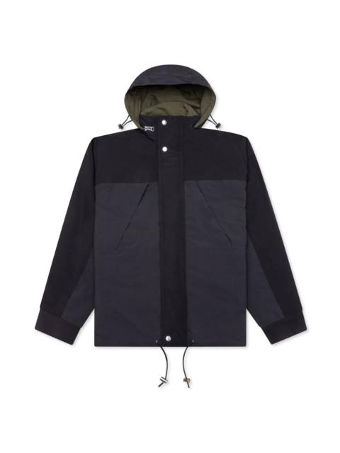 sacai MATTE TAFFETA REVERSIBLE BLOUSON - BLACK