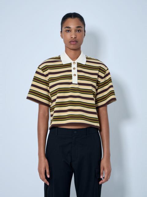 Moncler Striped Polo Shirt