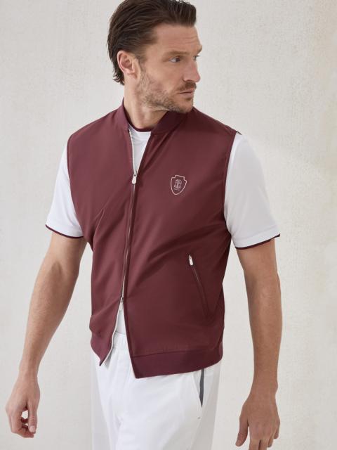 Brunello Cucinelli Nylon vest with logo