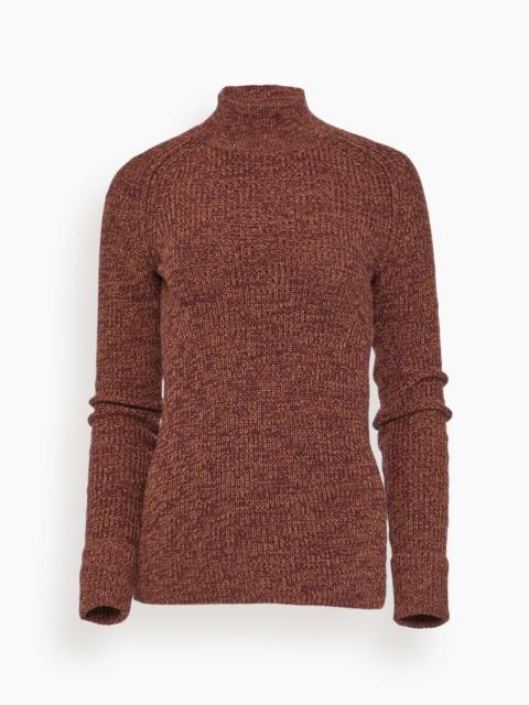 Vanessa Bruno Farida Sweater in Aubergine