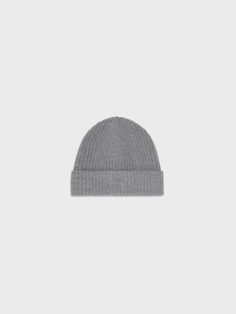 CELINE triomphe beanie in scottish cashmere