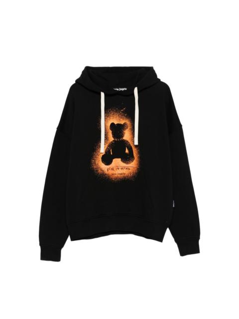 spray-effect hoodie