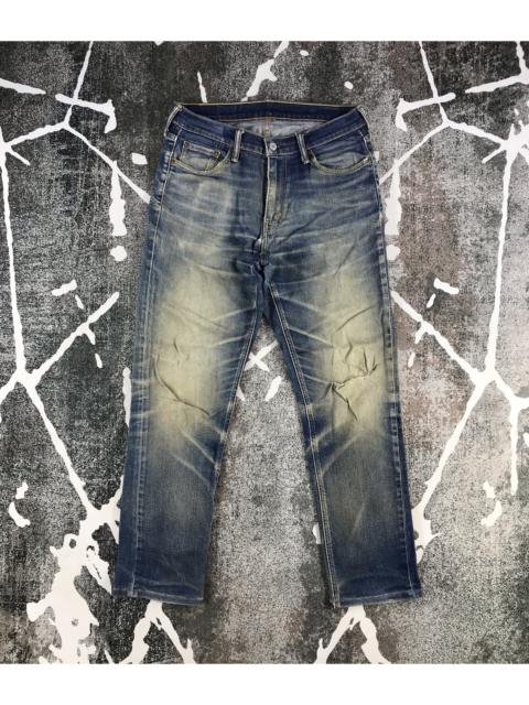 Other Designers Vintage - Vintage Levi's 541 Jeans Distressed Rusty Wash Denim KJ862