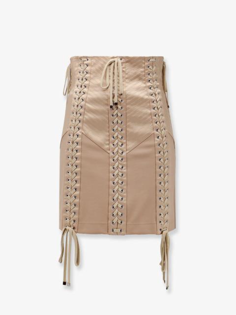 Dolce & Gabbana Dolce & Gabbana Women Shiny Satin Mini Skirt