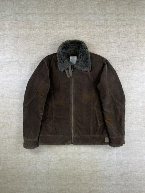 Other Designers Smith's American - Vintage Smith American Lined Sherpa Corduroy Jacket