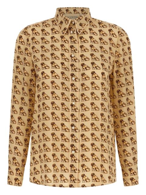 Valentino Petit Charles-print shirt
