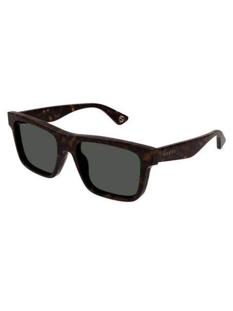 GUCCI Gucci Green Square Men's Sunglasses GG1618S 002 56