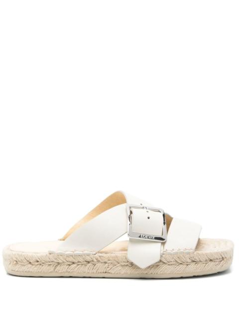 Loewe Loewe Paula's Ibiza Women Petal Leather Sandals