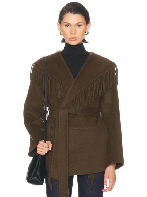 SIMKHAI Rowen Fringe Jacket