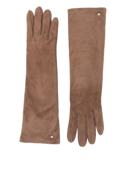 Max Mara 'Afideesuede' Long Gloves