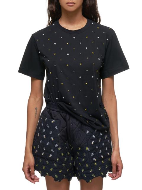 CECILIE BAHNSEN Beaded T-Shirt