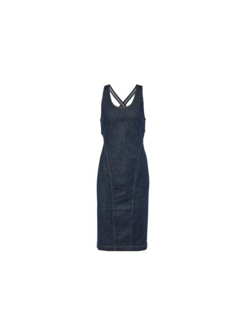Alaïa Alaia Sculpt Denim Dress Women