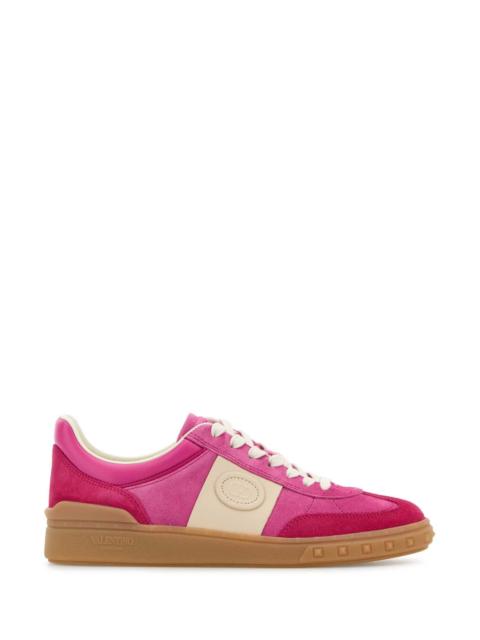Valentino Valentino Garavani Women Multicolor Suede Upvillage Sneakers