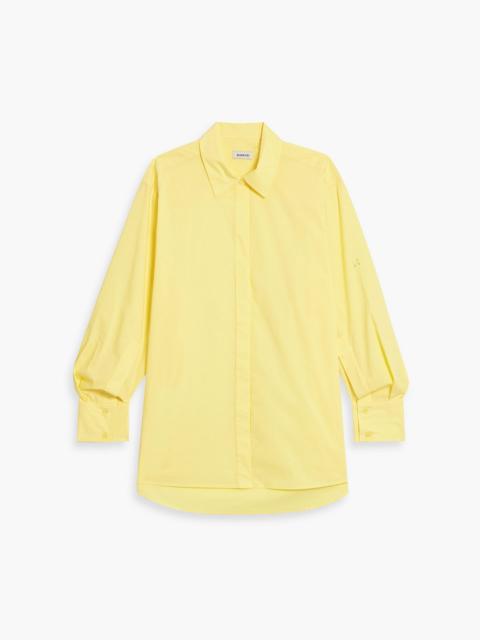 SIMKHAI Chandler cotton-blend poplin shirt