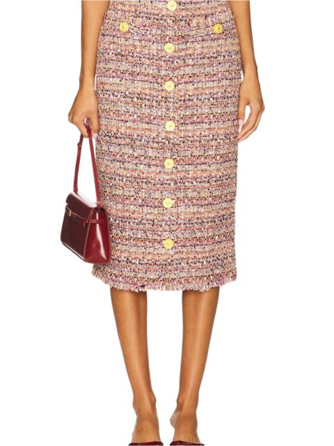 L'AGENCE Tai Midi Skirt