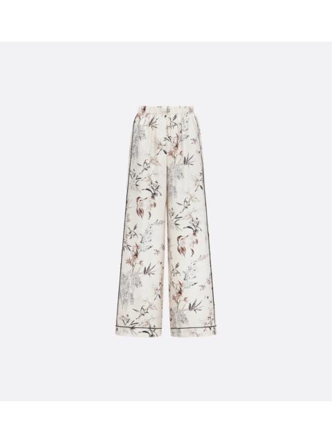 Dior Dior Wide Pants In Silk