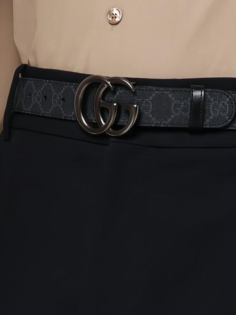 GUCCI Gucci Men Gg Marmont Leather Belt