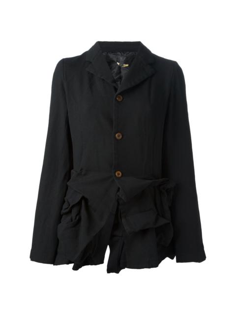 Comme des Garçons Comme des Garçons draped jacket