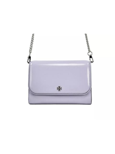 Tory Burch - Patent Emerson Patent Chain Wallet Crossbody Bag