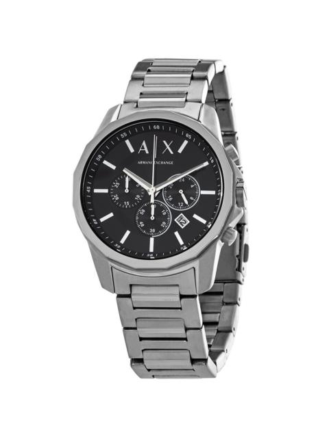 Other Designers Armani Exchange Chronograph Quartz Black Dial Men's Watch AX1720