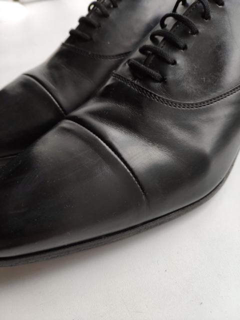 Other Designers Premiata - Stitched black derbies.Like Saint Laurent A1923 Poell