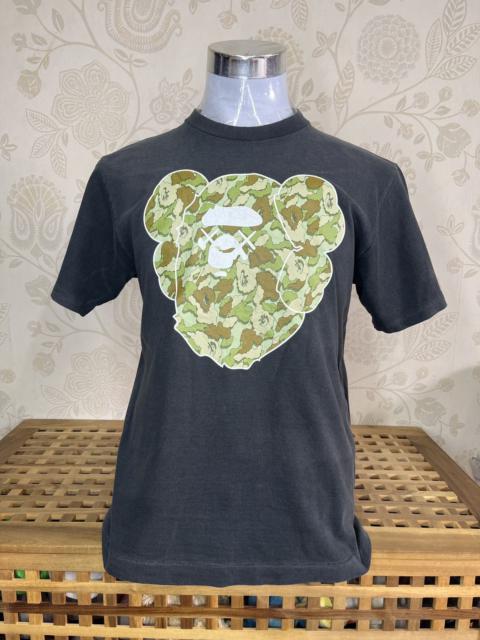 Nigo Bape X Kaws Camouflage Bape Tee Vintage