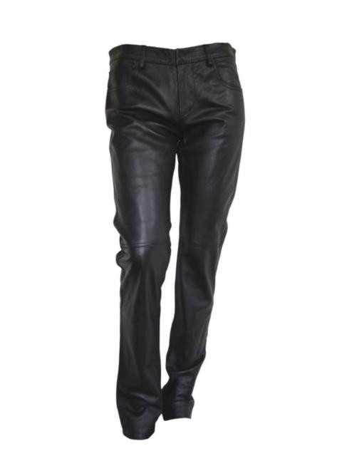 Other Designers Straight Leg Just Leather Biker Pants