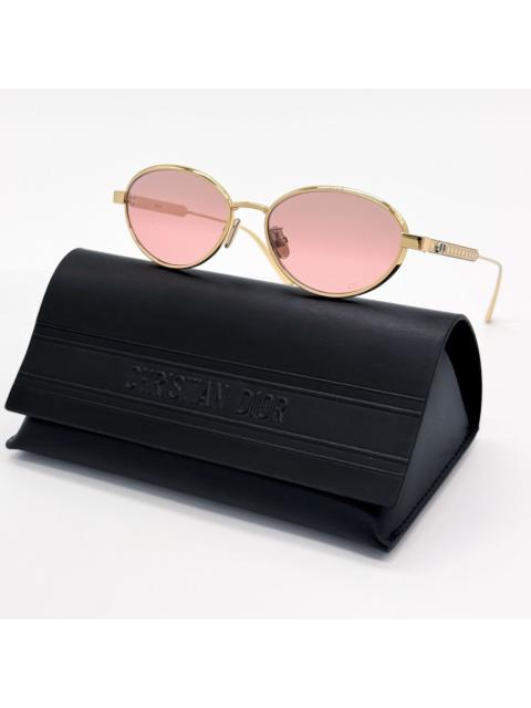 Dior NEW DIOR DIORCANNAGE R1U B0R6 SUNGLASSES WOMEN GOLD EYEWEAR