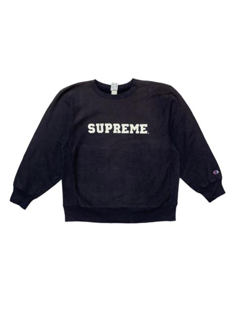 Vintage SUPREME Champion Reverse Weave Sun Faded