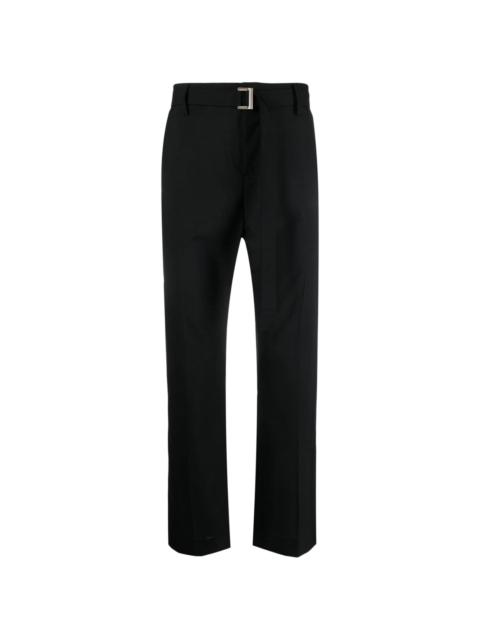 sacai straight-leg tailored trousers