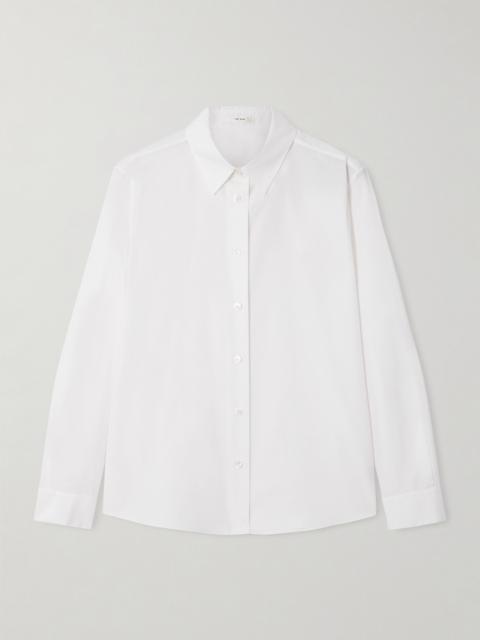 The Row Sadie Cotton-poplin Shirt