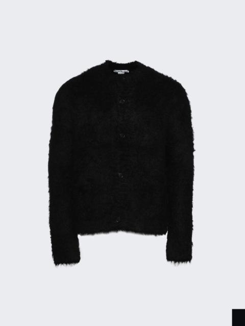 Fluffy Cardigan Black