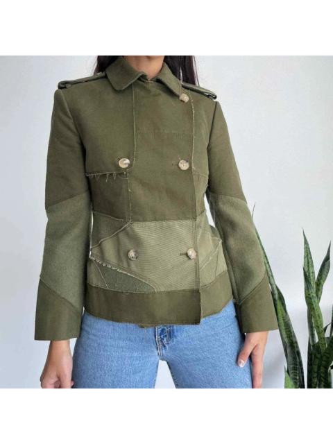JOSEPH Veste JOSEPH Femme 36 Cotton Wool Patchwork Military Style