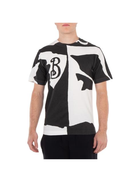 Burberry Burberry Printed Organic Cotton T-Shirt