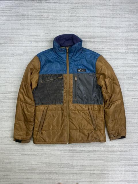 Other Designers Japanese Brand × Manastash × Vintage - Vintage Manastash Color Block Multipocket Puffer Down Jacket