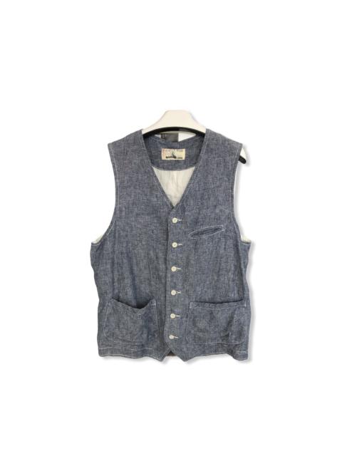 Other Designers Workers - Japanese Brand Back Number Workers Vest