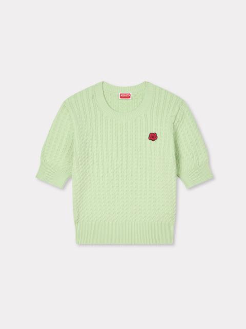 KENZO 'Boke Flower' short sleeve top in cotton wool