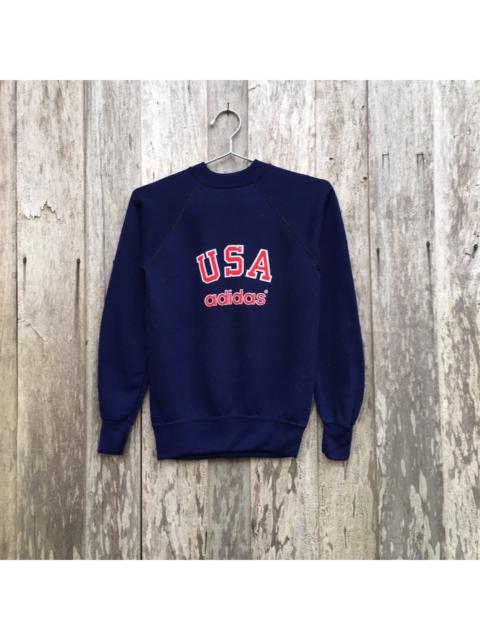 adidas Vintage Adidas USA Spell Out Sweatshirt Big Logo