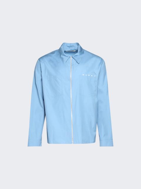 Marni Zip Shirt Sky