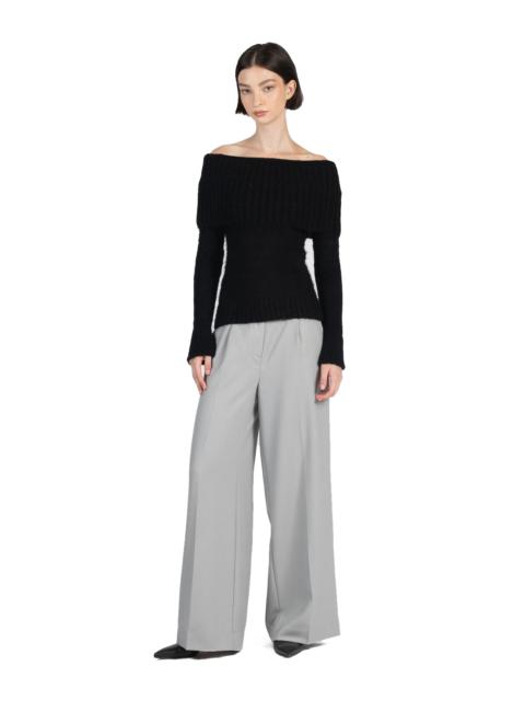 Elleme Mohair Off Shoulder Jumper Black