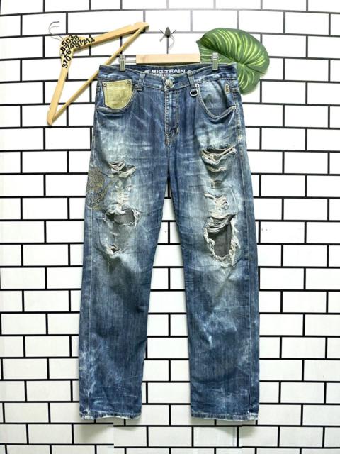 Other Designers Designer - Thrashed BIG TRAIN Junya Watanabe Tornado Mart Style Denim