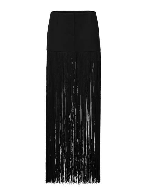 entire studios BUNDLES SKIRT BLACK WOOL