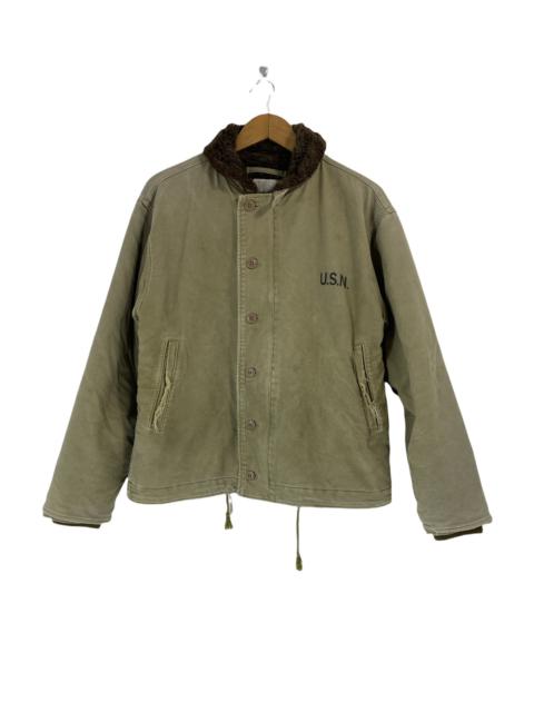 Other Designers Vintage - Vintage USN WW2 Deck Jacket N1 Jacket Design