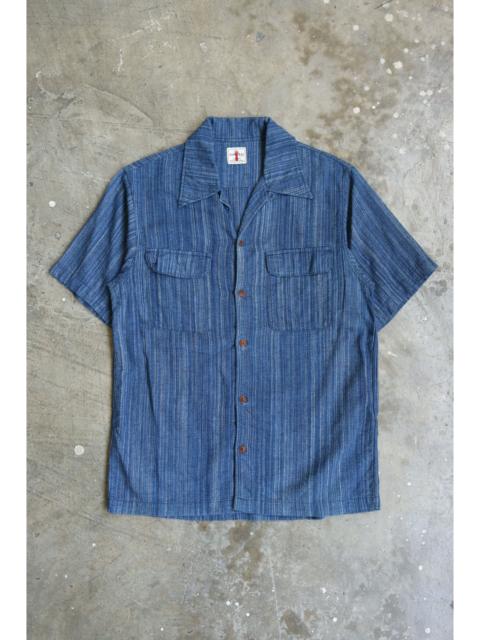 Samurai Jeans Samurai - S/S 18 - Shijira Weave Camp Collar Shirt