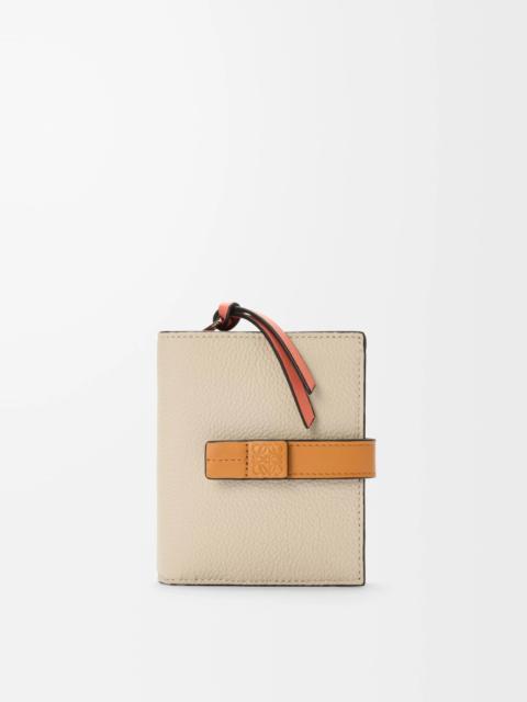 Loewe Compact zip wallet in soft grained calfskin
