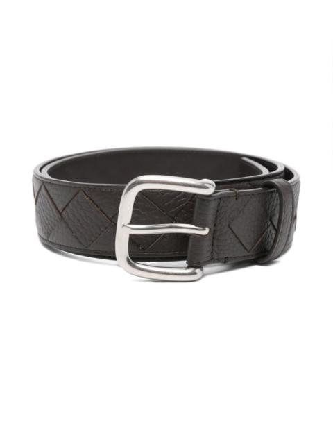 Bottega Veneta Bottega Veneta Premium Leather Belt for Men - FW25 Collection