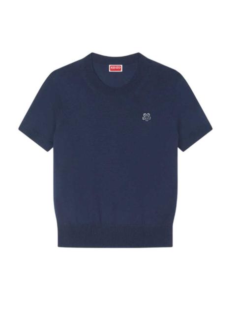 KENZO Kenzo Women "Boke Flower" Merino Wool Short-Sleeve Top