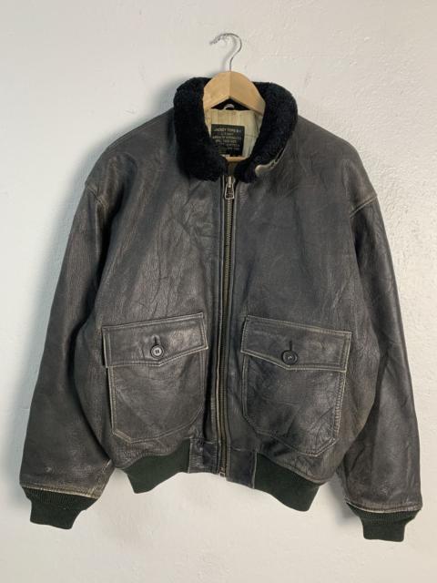 Other Designers Vintage 80s Avirex Type G1 Top Gun Leather Jacket