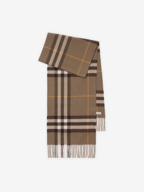 Burberry Check Cashmere Scarf